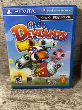 Sony PS Vita Little Deviants (Blue) - PlayStation Video Game